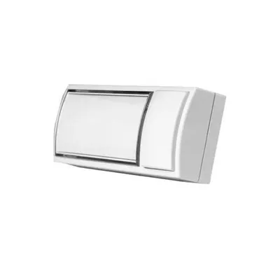 Image de GROTHE Cloche bouton poussoir Kst ws AP square w.Bel