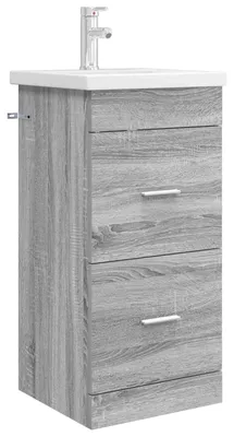 Immagine prodotto di Mobili da bagno vidaXL con lavabo, grigio Sonoma, 42 x 40 x 84,5 cm