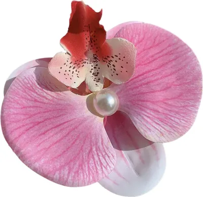 Produktbild von Frauen Haarspange 3D Blumendekor Starker Halt Bang Haarnadel Fotoshooting Blumen Styling Haarnadel Haarschmuck
