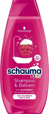 Produktbild von SCHAUMA Kinder Shampoo & Balsam Pflegendes Shampoo  400ml