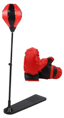 Obrázek produktu pro Boxovací pytel, boxerské rukavice, nastavitelná sada pro děti – sportovní a fitness hračka ZG270-99