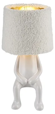 Image de Rabalux 74218 Lampes de table Smurfy E14 1x MAX 40 céramique textile crème