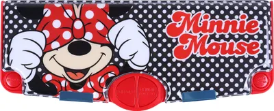 Produktbild von DISNEY Minnie Mouse Kunststofffedertasche, rot