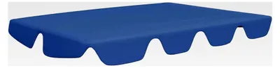 Produktbild von Ersatzdach für Hollywoodschaukel Blau 188/168x145/110 cm