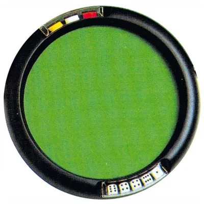 Image de Playbox - grande piste de des 46 cm + jetons - jeu de des