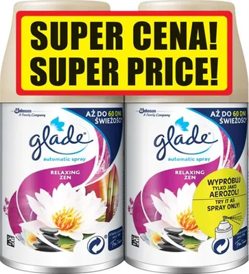Produktbild von GLADE Automatic Nachfüllpackung Relaxing Zen DUO