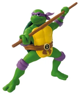Imagen del producto de Figura Donatello Las Tortugas Ninja TMNT 9 cms