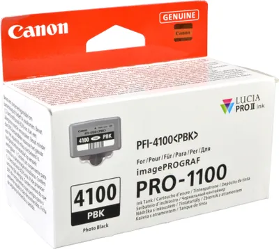 Imagen del producto de Canon 6777C001 Canon PFI-4100 PBK  Fotoschwarz Druckerpatrone