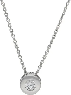 Produktbild von JuwelmaLux Kette mit Anhänger Weißgold 333 mit Zirkonia JL30-05-3075 42 cm