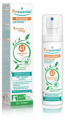 Produktbild von Puressentiel Desinfektionsspray Luftreiniger mit 41 ätherischen Ölen 75 ml