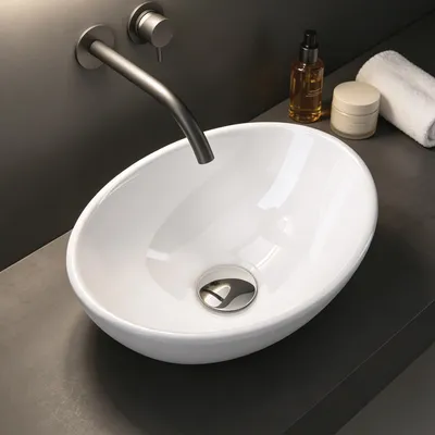 Produktbild von Mai & Mai Waschbecken Aufsatzwaschbecken Waschschale 34x26,5x12,5cm Brüssel205-340