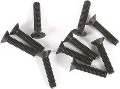 Zdjęcie produktu dla Śruba osiowa M2,5 x 12 mm z łbem płaskim (10)
