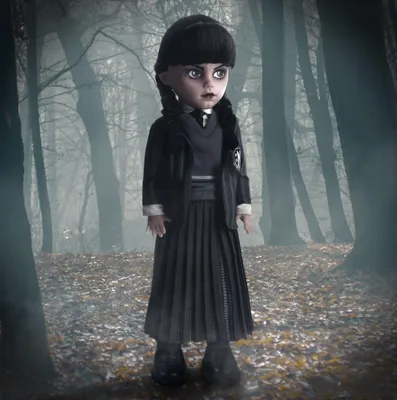 Produktbild von Wednesday Nevermore Academy Uniform - Living Dead Dolls 25 cm