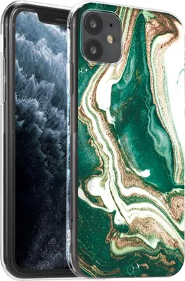 Produktbild von Conie Muster Schutzhülle für iPhone 11 Tasche Silikon Case Bild Cover Bumper TPU Hülle als Motiv 3