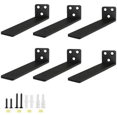 Image de Support mural noir pour écran de 12 pouces