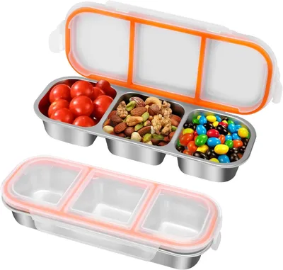 Produktbild von Lunchbox-Set, 2 Stück - 600 ml - Auslaufsicher