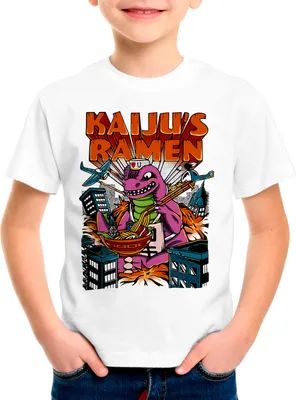 Produktbild von style3 Kaiju Ramen Kinder T-Shirt japan noodle sushi monster tokio