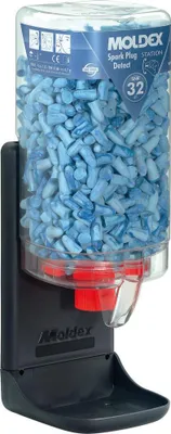 Produktbild von Moldex Einwegstöpsel Spark Plug Detect in MoldexStation, groß SNR 32 dB 500 Stk