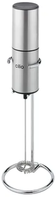 Produktbild von Milchaufschäumer BARISTA Edelstahl 16.000 U/Min 73x76x239mm für heiße & kalte Milch
