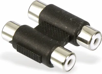Produktbild von Cinchadapter (Doppelkupplung), 2-fach