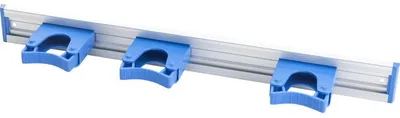 Produktbild von Haug Bürsten Besenhalter blau silber 8699_2