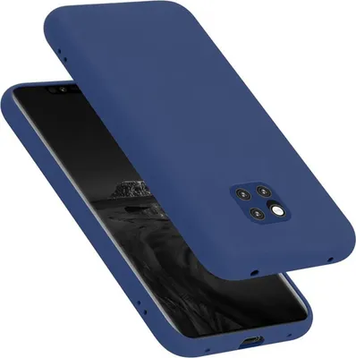 Zdjęcie produktu dla Etui ochronne Cadorabo do Huawei MATE 20 PRO w kolorze niebieskim Etui na telefon komórkowy Pokrowiec TPU Etui