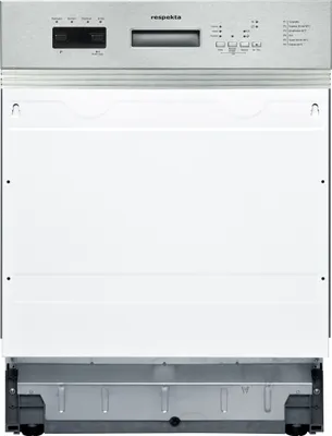 Produktbild von Geschirrspüler Einbau Spülmaschine teilintegriert 60 cm Respekta