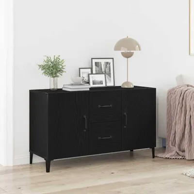 Immagine prodotto di vidaXL Credenza look rovere nero 100 x 36 x 60 cm Materiale a base di legno