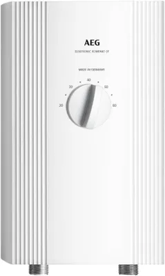 Produktbild von AEG elektronischer Kompakt-Durchlauferhitzer DDLE Kompakt OT 11/13 kW für die Küche,  Germany, 400 V, solargeeignet, Übertischmontage, 232793