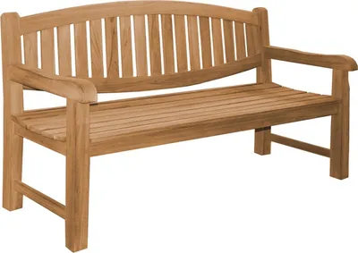 Produktbild von Teako Design Gartenbank Teakholz Massiv Wetterfest 180x69x94cm