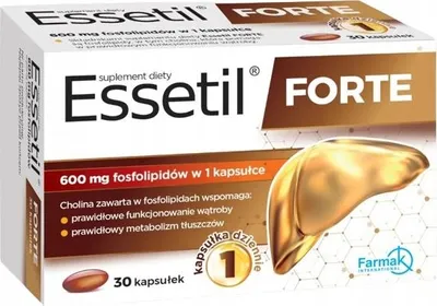 Produktbild von Essetil Forte 600 Mg Phospholipide 30 Kapseln