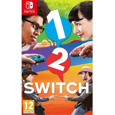 Obrázek produktu pro Nintendo 1-2-Switch, Nintendo Switch, E10+ (starší 10 let), Fyzické médium