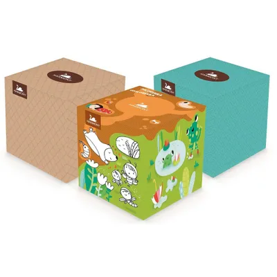 Image de Mouchoirs en papier cosmétiques Harmony - trois couches / 60 pièces