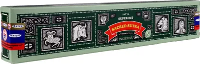 Produktbild von Satya Super Hit Sacred Sutra 1x15g Räucherstäbchen indische Duftmischung