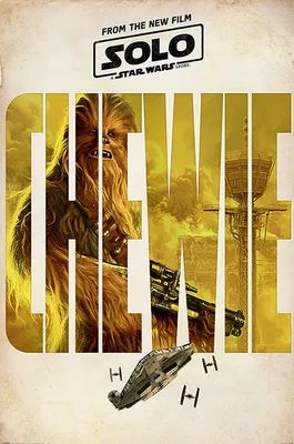 Produktbild von Solo: A Star Wars Story Chewie Teaser 91,5 x 61 cm