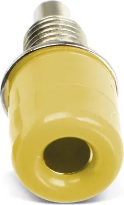 Produktbild von DAYTOOLS Einbaubuchsen TB-4KY/5 | gelb | 5 Stück | Isolierte Telefonbuchsen für 4 mm Bananen-, Labor- und Büschelstecker | Max. 24 A | Nennspannung bis 60 V | Einbau-Ø 7,5 mm | Lötkelchanschluss