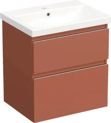Obrázek produktu pro Koupelnová skříňka s umyvadlem Jungborn TRENTA 60 cm cotto matná