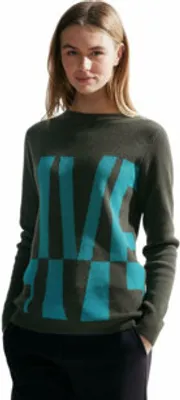 Produktbild von Cecil Sweatshirt für Damen in unifarben uni O24-0024292