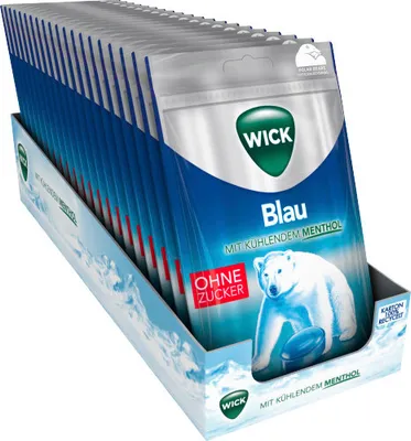 Produktbild von Wick Blau ohne Zucker 20 Beutel x 72g 1,44kg