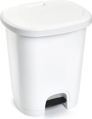 Produktbild von Plasticforte Treteimer - weis - 18 Liter - 40 cm - Kunststoff
