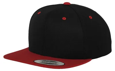 Immagine prodotto di Yupoong - Cappellino snapback "Classic" FK1774 (taglia unica) (nero/rosso)
