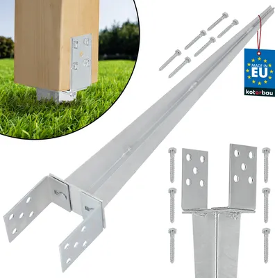 Produktbild von KOTARBAU® Nastavitelná svislá základna 700 mm pro hnací ocelovou kotevní konzolu 0-120 mm