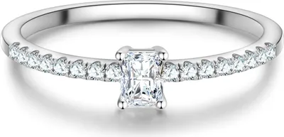 Produktbild von Trilani Solitärring Sterling Silber Zirkonia 50030172 54