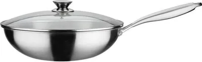 Immagine prodotto di Professional Wok - GSW - 32 cm - Induction - Solid Stainless Steel