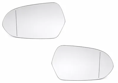 Produktbild von Spiegel Spiegelglas Außenspiegel Glas Links und Rechts passend für Audi A6 4G C7