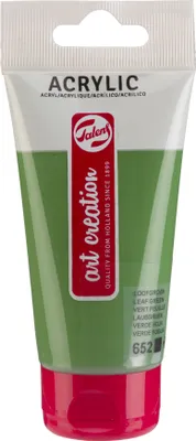 Obrázek produktu pro TALENS Art Creation - Akrylová barva TAC 652 LOOFGROEN TUBE 75ML | Tuba A 75 mililitrů