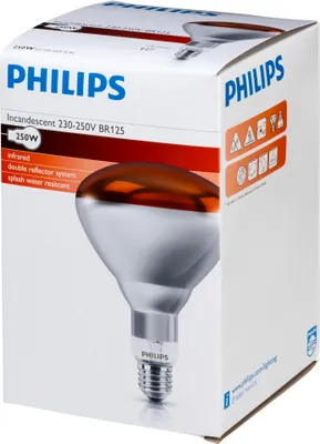Image de PHILIPS Lampe infrarouge pour l'élevage d'animaux 250 watts