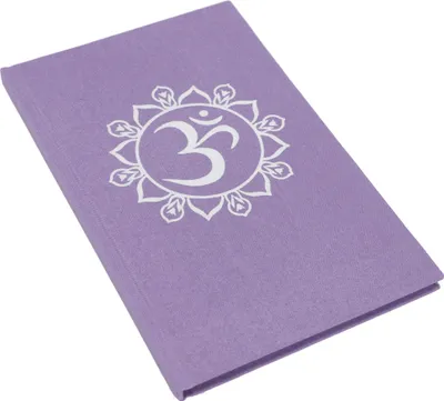 Produktbild von Notizbuch, Tagebuch - OM Violett, Papier, 17*11*1 cm, Notizbücher & Tagebücher