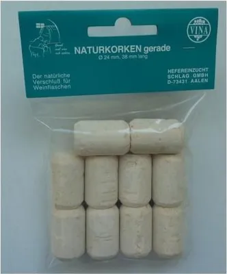 Produktbild von Vina Korken Naturkorken Ø 24 mm 10 Stück