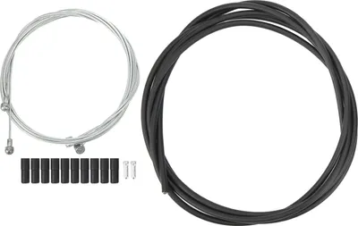 Produktbild von Fahrrad Bremszüge Set, Schaltzüge, mit Hüllen, schwarz, für Bike Bremsanlage, Schaltung